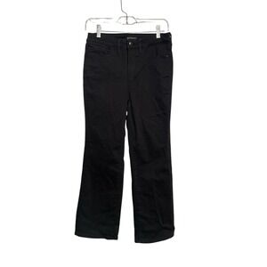 Athleta Flex Kick High Rise Flare Black Pants Womens Casual Career Size 4